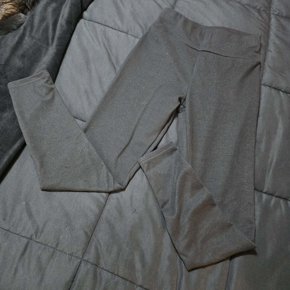 Black FLEECE Leggings
